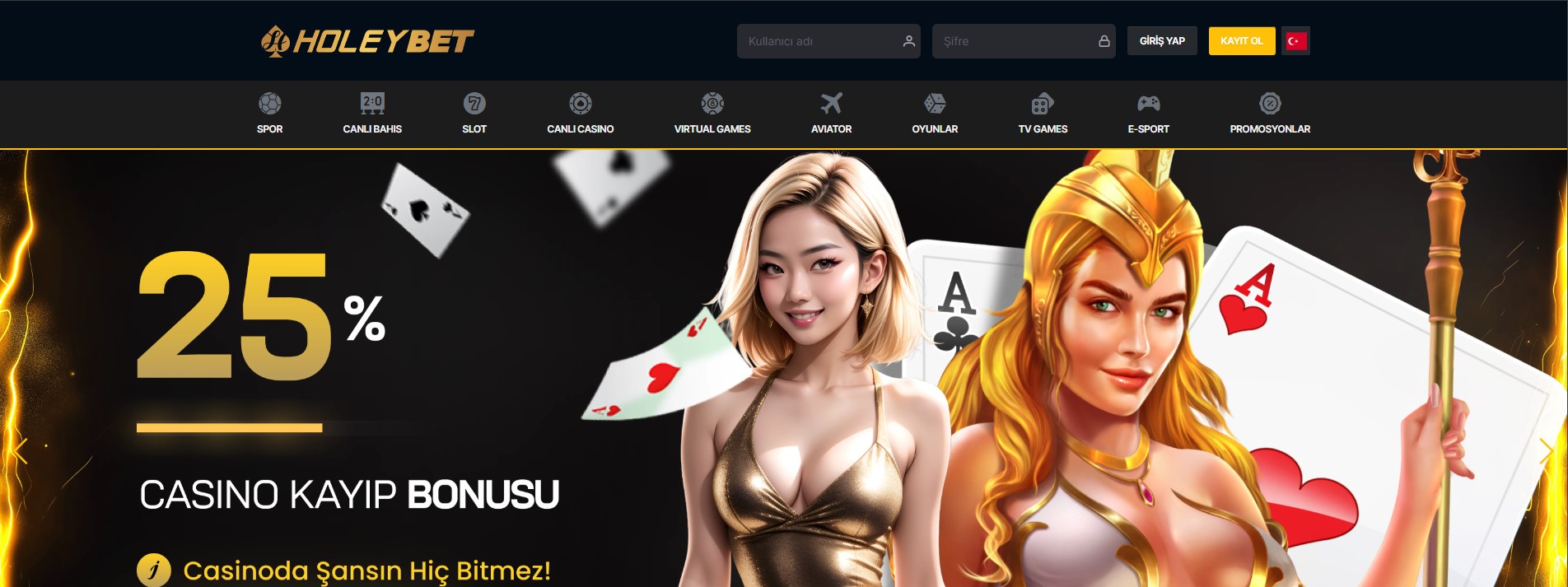 Holeybet Casino Oyunu